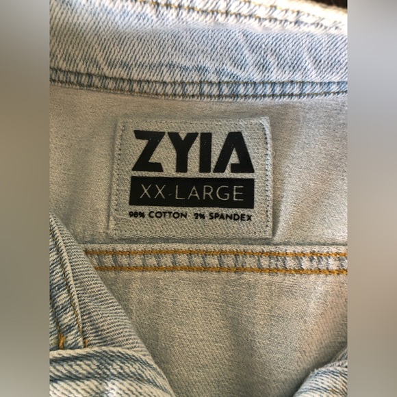 Zyia | Crossroads Denim Jacket | Cool Wash | Women’s XXL | NWT - Picture 7 of 8